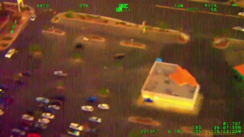 Suspect leads Las Vegas police on violent car chase, shootout