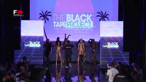 THE BLACK TAPE PROJECT Swimwear Art Hearts Fashion 2024 Miami - 4K 60FPS