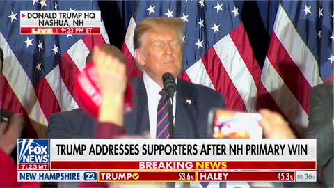 Trump Rips Nikki Haley After Dominating New Hampshire Primary