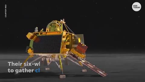 India lands on the moon , cheers erupt as chandrayan 3 touches down | USA news today