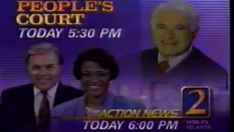 Vintage People's Court With Judge Wapner Commercial 1993