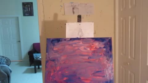 Painting with Canadian artist Carl Parker