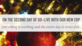 The 12 Days of Go-Live, Day 2