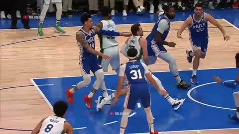 Luka Doncic just dropped an atomic bomb over Andre Drummond 😱