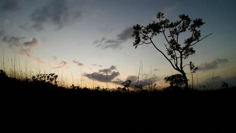 Time-lapse nascer do sol