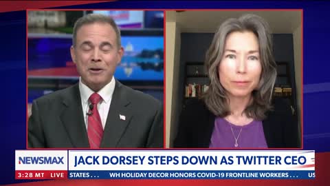 On Newsmax w/ Chris Salcedo re: Jack Dorsey's Departure from Twitter