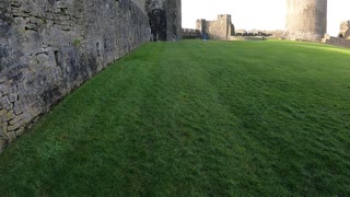 Spspeedlapse. Tudor castle. Wales