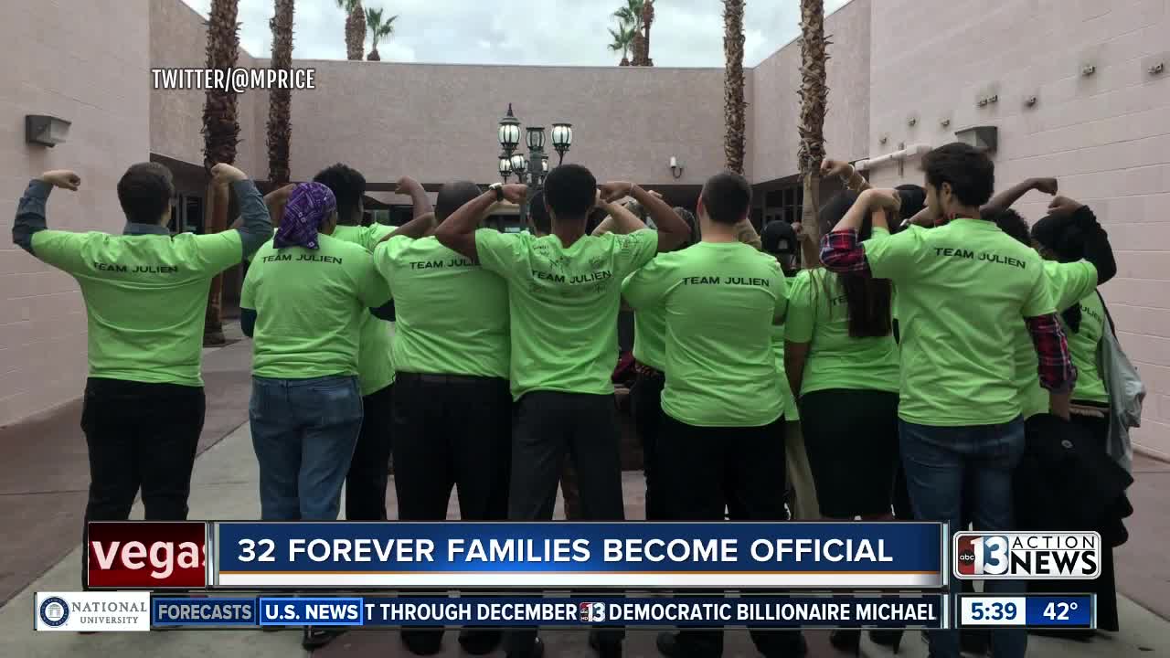 Adoption marathon in Las Vegas courtroom