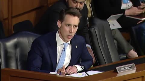 Senator Hawley Grills SCOTUS Nominee Ketanji Jackson On Her Leniet Sentencing