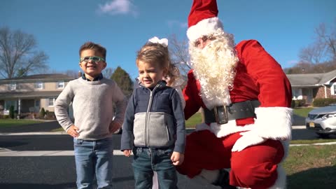 Santa now delivering Christmas trees in New Jersey