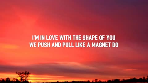 Ed Sheeran - Shape Of You (Lyrics)