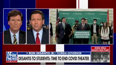 DESANTIS RESPONDS to Covid abuse and rocks it!