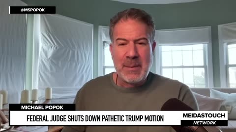 Federal Judge SHUTS DOWN Pathetic Trump Motion, CALLS HIS LAWYERS OUT