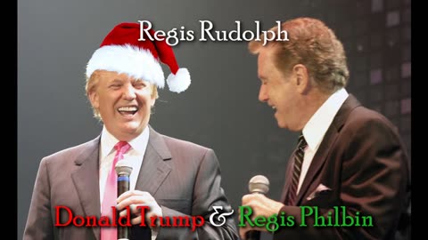 Regis Philbin and Donald Trump - Regis Rudolph