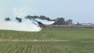 Watch these pilots pull off an insanely low flyby