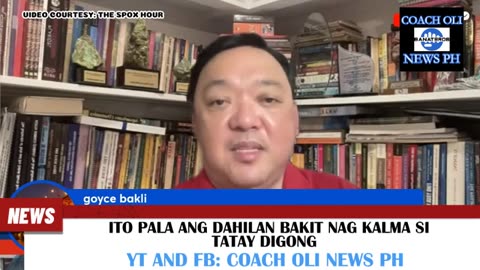 PRRD! ITO PALA ANG DAHILAN BAKIT NAG KALMA SI TATAY DIGONG