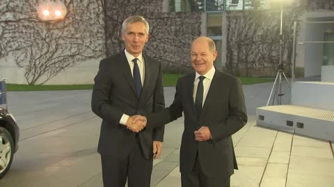 Arrival of Mr. Jens Stoltenberg, Secretary General of NATO, in Berlin on December 1, 2022