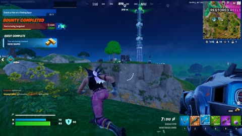 Shipbroman epic mid air snipe kill in Fortnite.