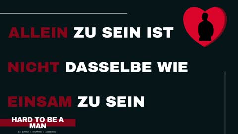 Allein zu sein bedeutet nicht gleich einsam zu sein (Mindset)