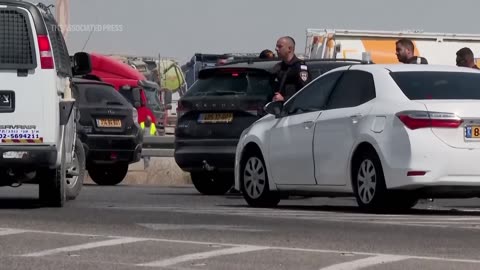 Israeli police at scene after three dead in shooting at crossing between West Bank and Jordan