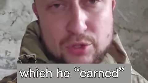 Ukrainian soldier is enraged that politicians and military officials are stealing government money