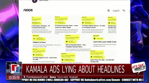 Kamala’s Paid Ads Lie About Headlines