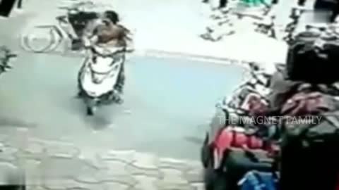 Funny bike stunt fails in Tamil | Girls scooter fails