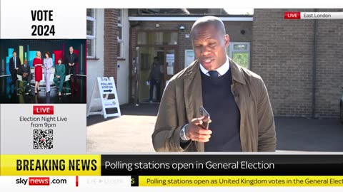 Polls open across UK ahead of Sky News election night programme - Election 2024 Sky News