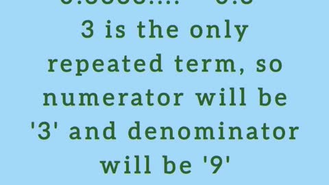 | Short trick for Simplification || Recurring Decimal to Fraction | Part -1 #youtubeshorts #viral