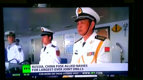 Russia China Fuse Allied Navies For Largest-Ever Joint Drills