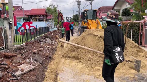 Change of new Plumbing at Sai Noi District in Nonthaburi Province Thailand