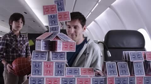 Leo Messi vs Kobe Bryant - Legends on Board - Turkish Airlines