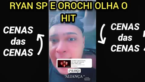 Ryan Sp e Orochi olha o HIT #trap #funk #noticias #brasil #ryansp #orochi