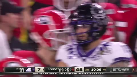 National Championship: TCU Horned Frogs vs. Georgia Bulldogs | Full Game Highlights