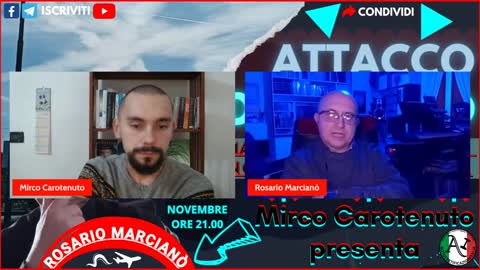 ATTACCO DAL CIELO - “Rosario Marcianò e Mirco Carotenuto, Armi Climatiche per il Controllo della Società!!”👿😲👿