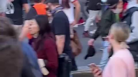 Bourke Street Mall - Australian Protests Against Medical Tyranny