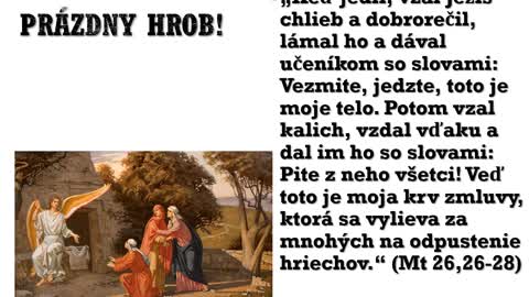 Poznanie Biblie - (111) - Evanjeliá, XIX (Svätý týždeň, V)