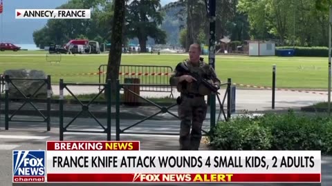 🚨 France knife attack wounds four small kids and two adults