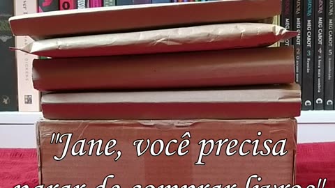 Jane, você precisa parar de comprar livros ✨ #booktube | Biblioteca da Rô