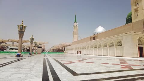 Beautiful view of Masjid-e-Nabwi 2023