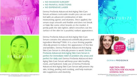 Derma-Progenix no more injections