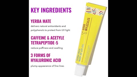 Good Molecules Yerba Mate Wake Up Eye Gel