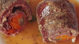 Perfect Beef Rouladen Recipe 🐄 🔥 #beefRouladen #beef #cooking #homemade #howto #recipe #food