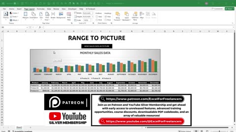 Turn ANY Excel Range Into A Picture In 5 Easy Steps