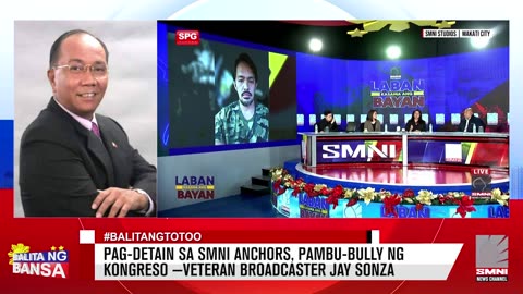 Pag-detain sa SMNI anchors, pambu-bully ng Kongreso —Veteran Broadcaster Jay Sonza