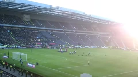 Cheer Up Michael Beale | Celtic Fans at Hampden | Rangers 1 - 2 Celtic