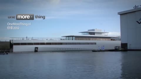 Steve Jobs' yacht Venus unveiled in Aalsmeer, Netherlands