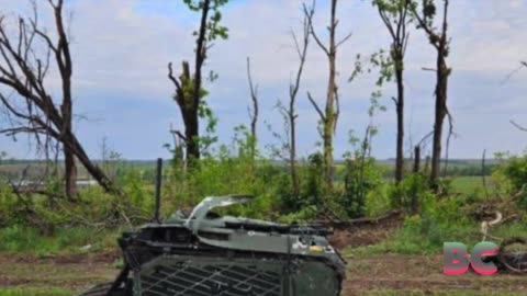 Russian forces may have seized first Estonian ground robot in Ukraine