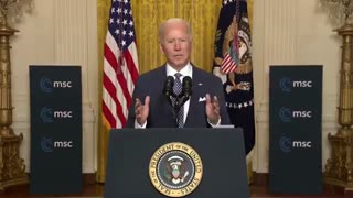 Biden Actually Brags About Reversing Trump's Policy of Putting America First