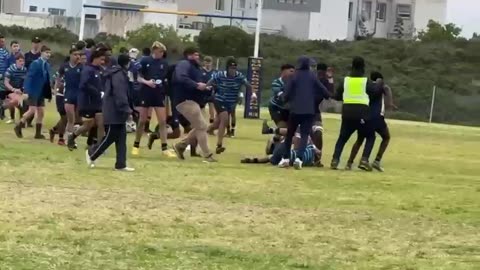 Yet another fist fight at Cape high school rugby derby